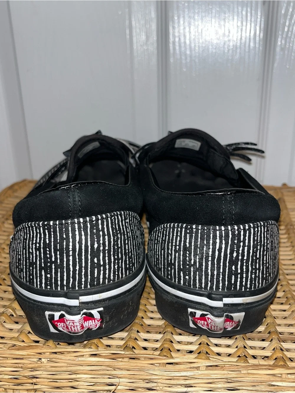 VANS X NIGHTMARE BEFORE CHRISTMAS Jack Skellington slip on sneakers Disney